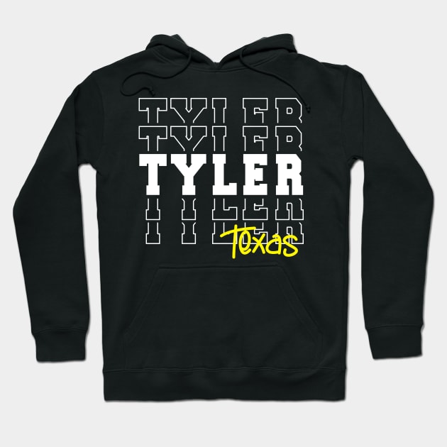 Tyler city Texas Tyler TX Hoodie by TeeLogic